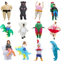 new hot inflatable dinosaur costume kids adults sumo dog rooster koala ballet anime cosplay clothes full body performance suit