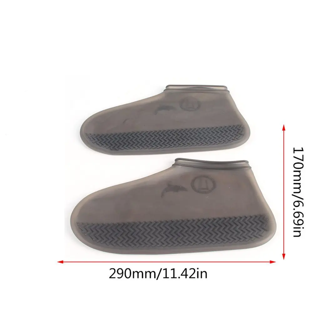 Waterproof Shoes Raincoat Antiskid Reusable Silicone Insole Shoe Boots Cover Slip-resistant ​for Outdoor Camping Hiking Fishin |