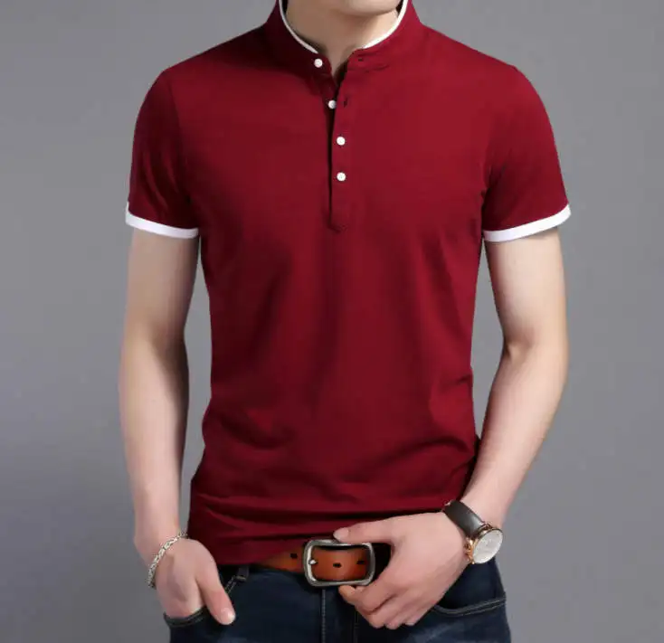 

Men's cotton fashion casual short-sleeved T-shirt 3543