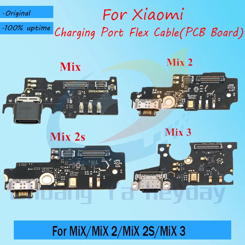 Зарядный порт печатная плата для Xiaomi MiX 2 2S 3 зарядный гибкий кабель лента Замена с