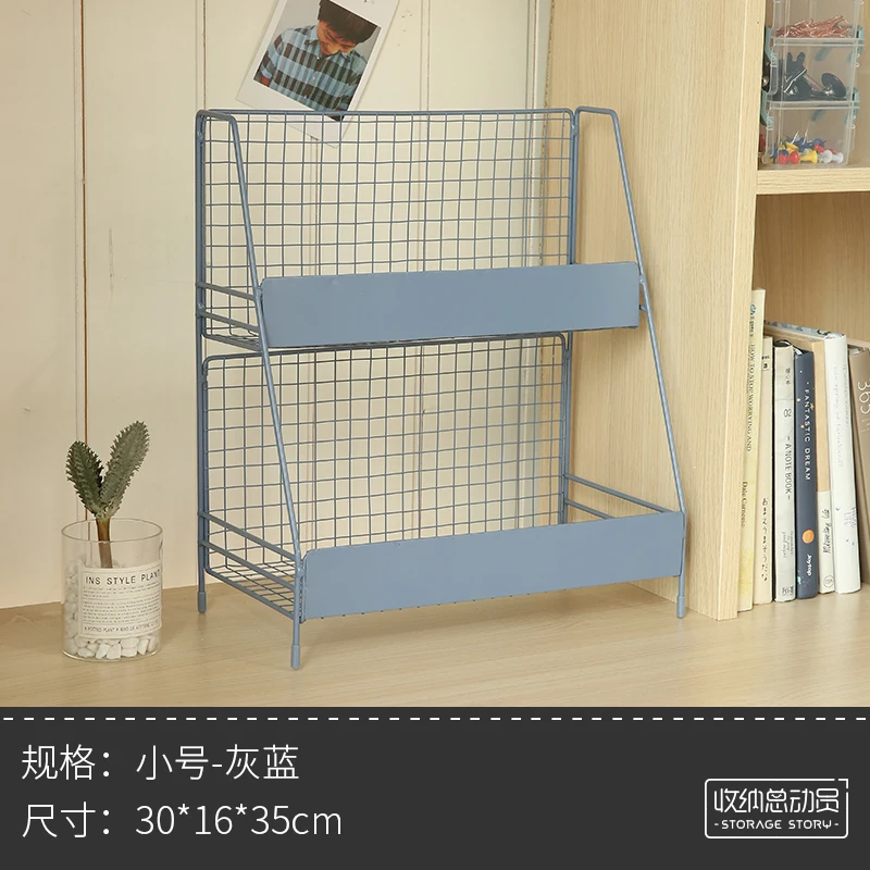 

Simple Multifunction Storage Rack Cake Stand Double Layer Shelves Storage Rack Desk Cabinet Cuisine Household Products DH50SNJ