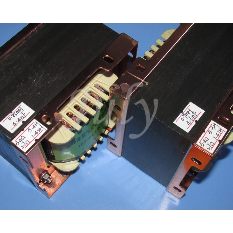 Transistor transformer input and output 25W+25W power amplifier fully discrete components impedance 7.8:1 inductance 5.5H | Обустройство