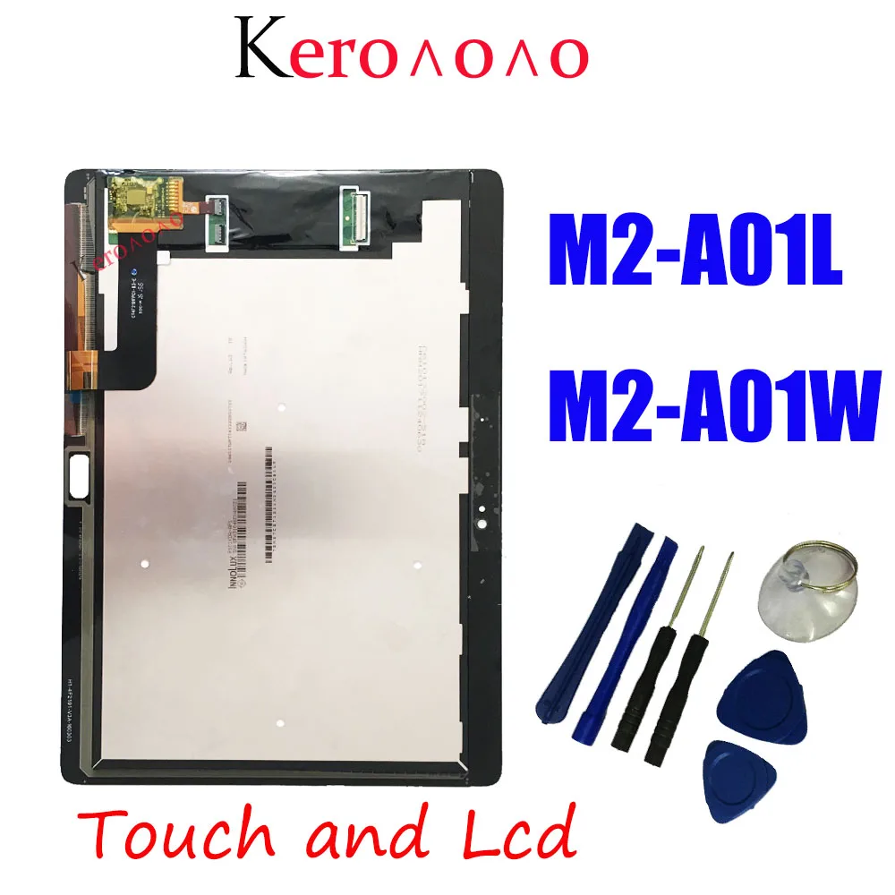 Для HUAWEI MediaPad M2 10 0 1 дюйма M2-A01L M2-A01W ЖК-дисплей и с сенсорным экраном дигитайзер в