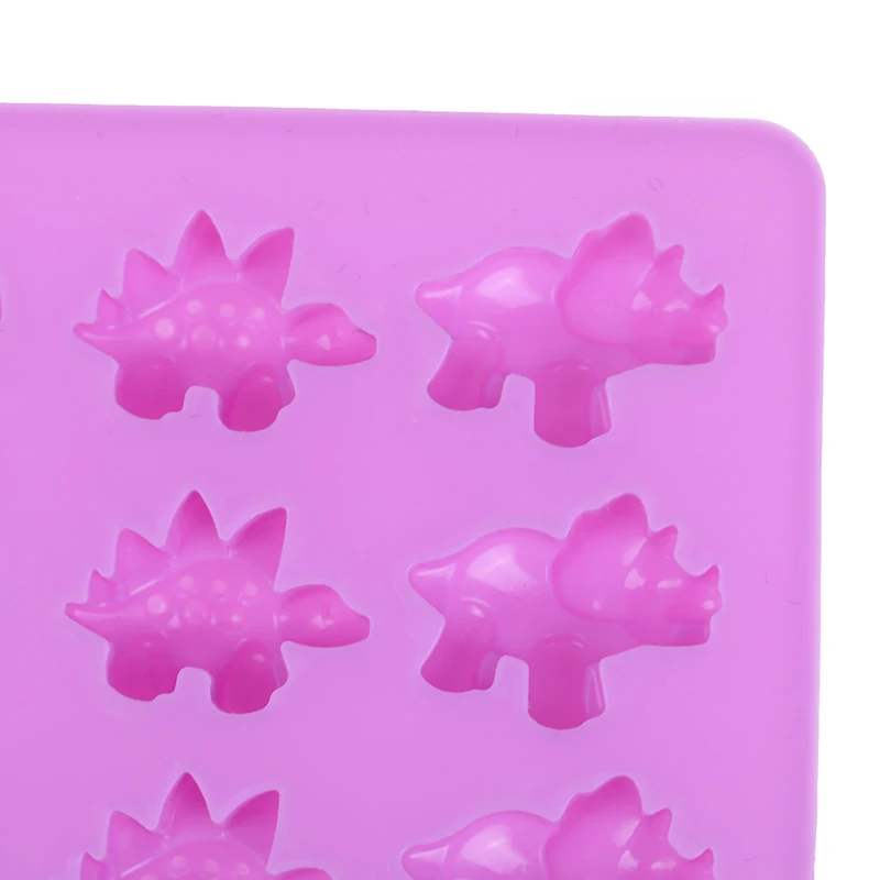 1 шт. силиконовая форма динозавра Выпекание торта шоколад мыло с запахом печенья