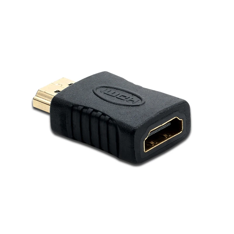 Прямой HDMI-совместимый штекер-гнездо адаптер соединительные разъемы 180 градусов