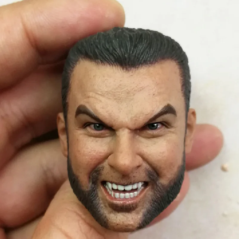 

1/6 Scale Sabretooth Victor Creed Head Sculpt Male Star Liev Schreiber Head Played Model Toy Collection