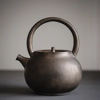 luwu big capacity japanese ceramic teapots traditional chinese tea pot drinkware