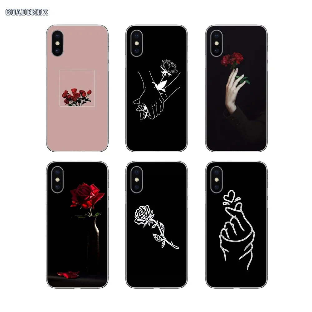 Мягкие чехлы с блестками искусство изображениями черно-белых линий и поцелуй