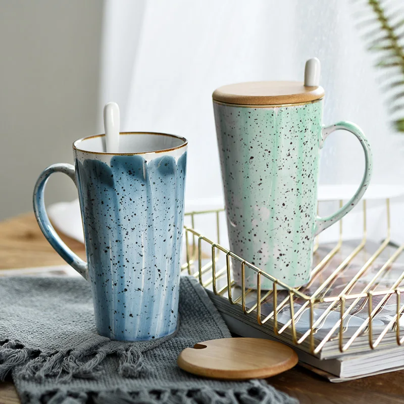 Керамическая кружка ручной росписи кофейная креативная для кофе латте капучино