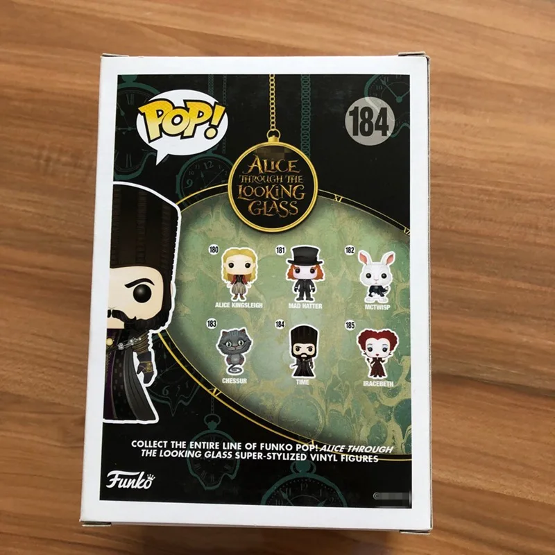 Funko pop официальная Алиса: в Зазеркалье-время Виниловая фигурка Коллекционная модель игрушки с оригинальной коробкой