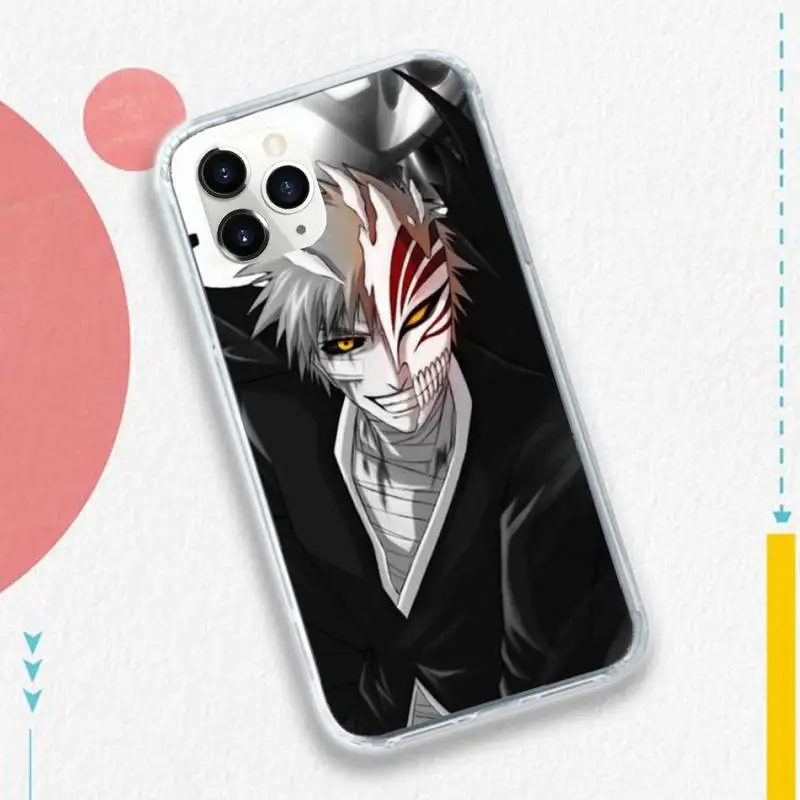 

japan animal BLEACH cover Phone Case for iPhone 11 12 pro XS MAX 8 7 6 6S Plus X 5S SE 2020 XR