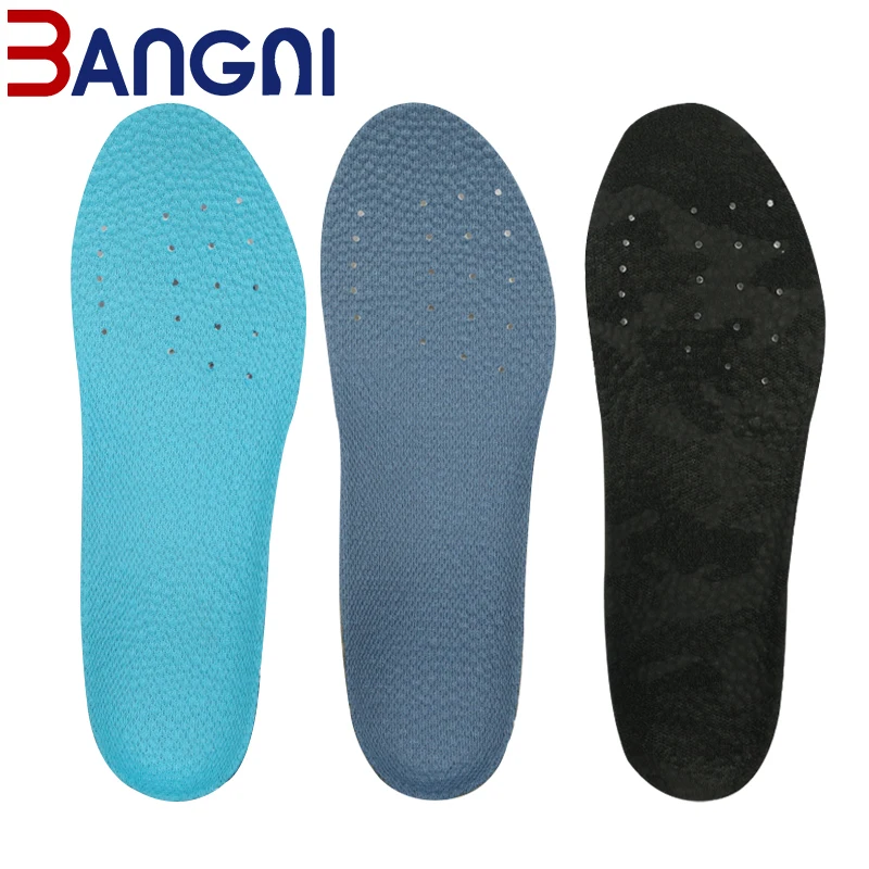 

BANGNI Sport Running Insoles Light Soft Shoes Pad Comfortable Shock-Absorbant Popcorn Massage Insert for Man Woman Sneakers