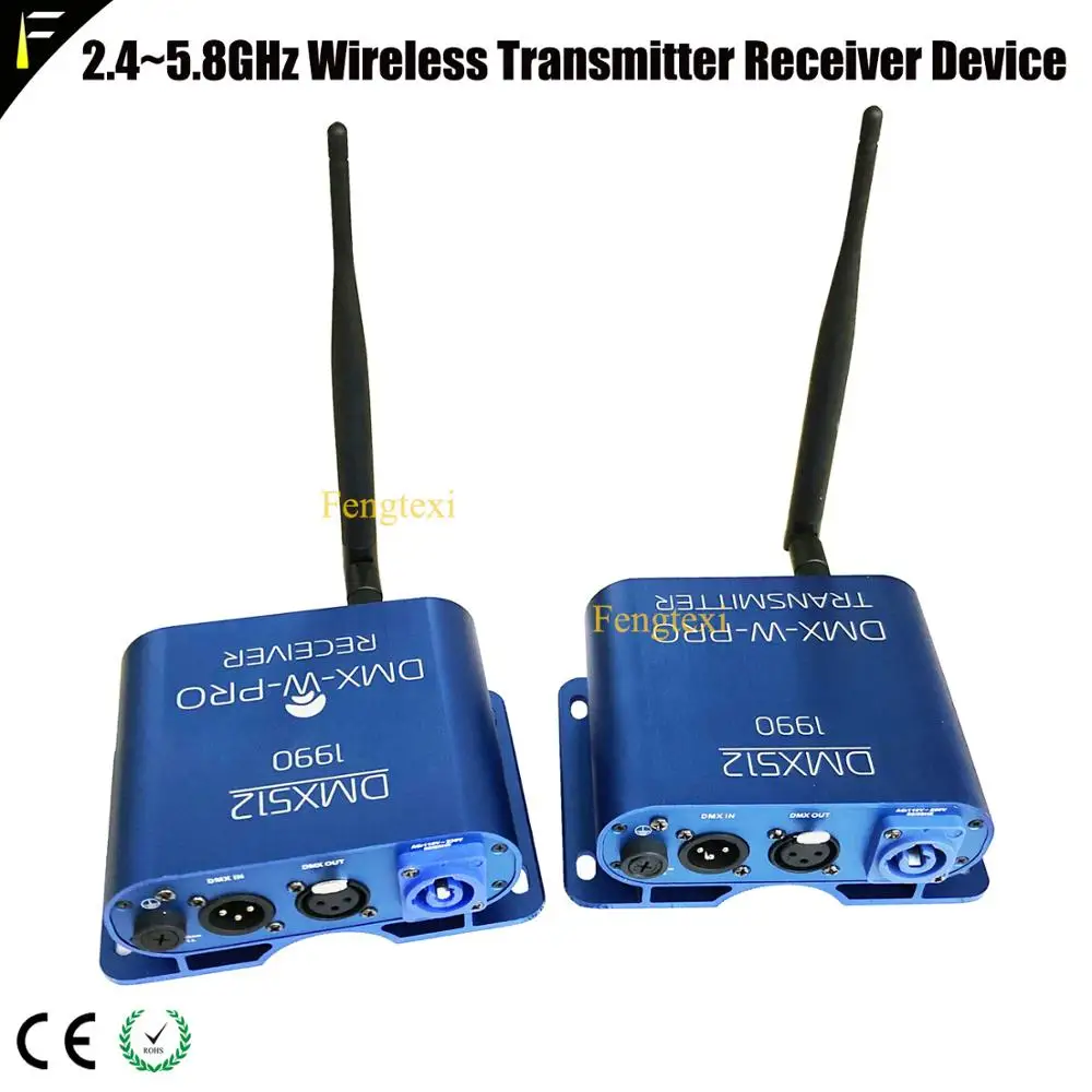 Профессиональный сценический свет DMX 512 2 4 ГГц/5 8 ГГц RDM Сигнал беспроводной