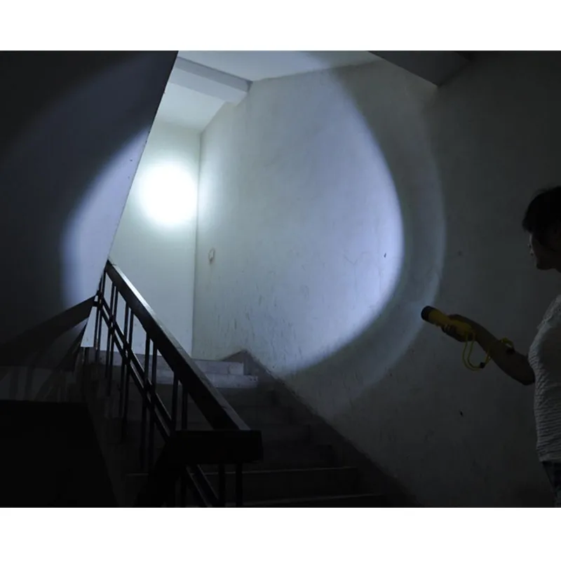 XML T6 светодиодный фонарик для подводного плавания водонепроницаемый 100 метров