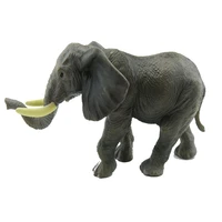 children special gifts african elephant simulated animals model world wildlife animal models toys plastic kids birthday toy