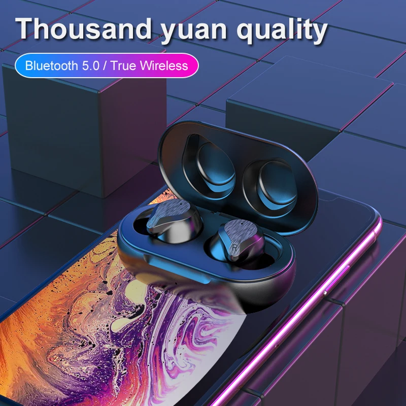 TS40 наушники вкладыши TWS с Беспроводной Автоматическое Сопряжение по Bluetooth 5 0