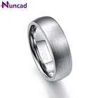 Мужское кольцо из карбида вольфрама Nuncad 7 мм в ширину, высокополированное обручальное кольцо из вольфрамовой стали, ювелирные изделия для мужчин, удобная посадка