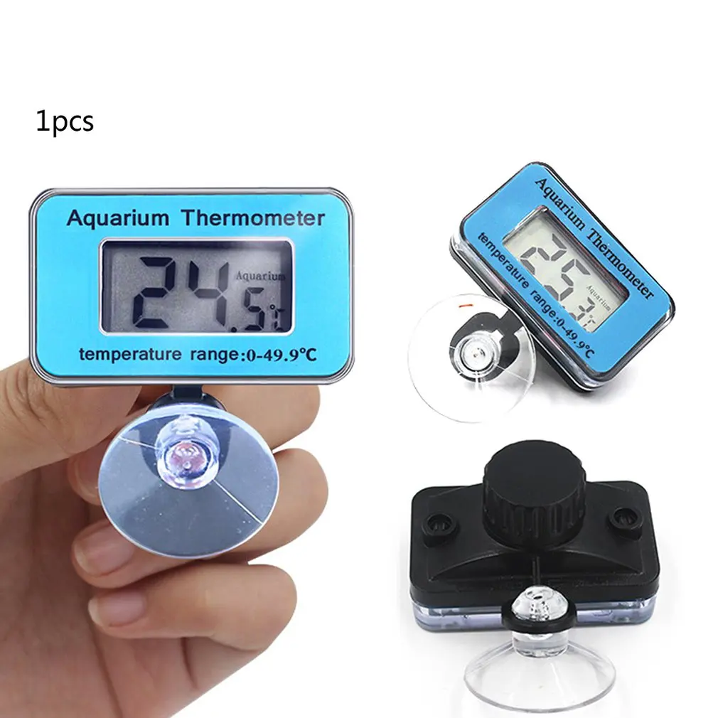Аквариумный термометр Точное измерение температуры светодиодный цифровой