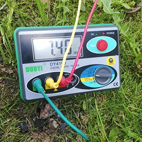 Mr Cartool DY4100 цифровой тестер сопротивления измеритель заземления мультиметр с более высокой точностью силовые системы инспекционный инструмент