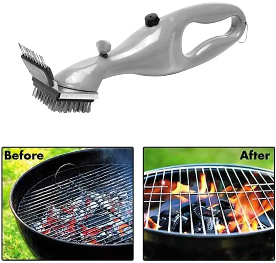 

Barbecue Grill Daddy Steam Cleaning Brush BBQ Cleaning Accessory For Charcoal Cleaner with Steam Gas Accessories Cooking Tools