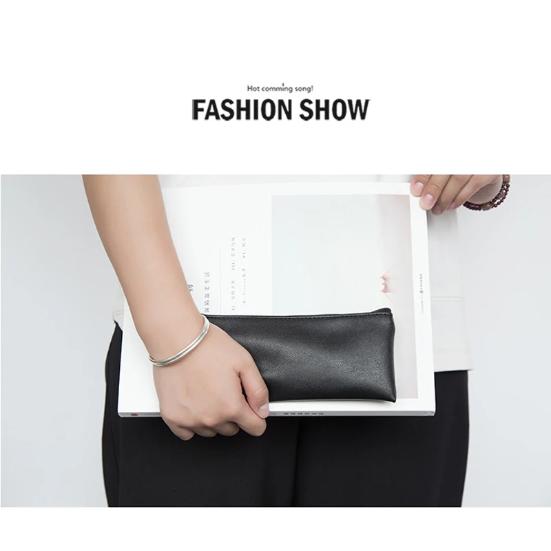 Новый мой пенал классический черный и белый цвет водонепроницаемая косметичка