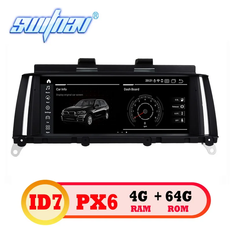 Switnav Android 9 0 ID7 4g 64g Автомобильный DVD для BMW X3 F25 X4 F26 CIC/NBT система стерео GPS монитор