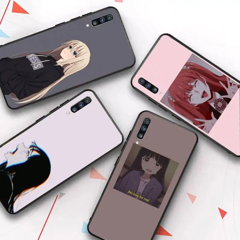 

Yinuoda Sad Anime Vaporwave Aesthetic Phone Case for Samsung Galaxy A51 30s a71 Soft Silicone Cover for A21s A70 10 A30 Capa