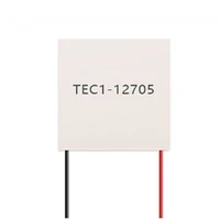 tec1 12705 tec semiconductor refrigeration film heat and cold module thermoelectric heatsink cooler cooling peltier plate module