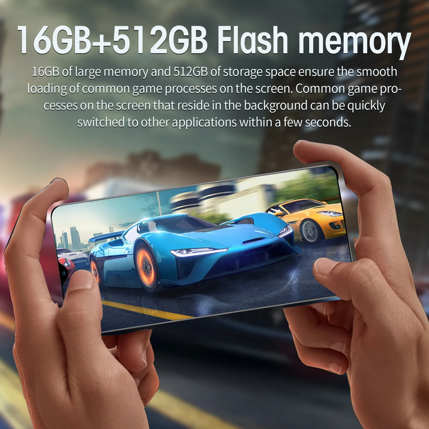 Разблокированный смартфон S21 2022 дюйма 6 7 мАч Android 16 ГБ 6000 24 + 48 Мп | Мобильные