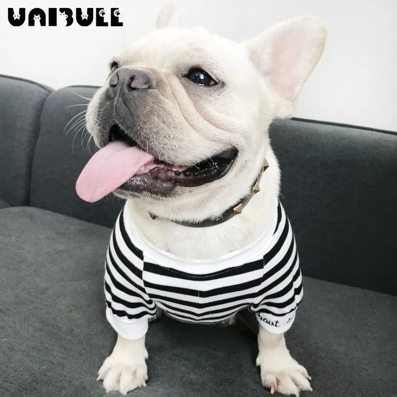 

Round Neck Stripes Warm Dog Clothes Puppy Jacket Coat Cat Clothes Dog Sweater Winter Dog Coat Clothing For Small Dogs Chihuahua