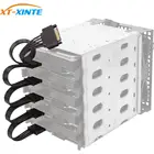 Кабель-разветвитель питания SATA, XT-XINTE дюйма, 15 контактов, штекер-гнездо