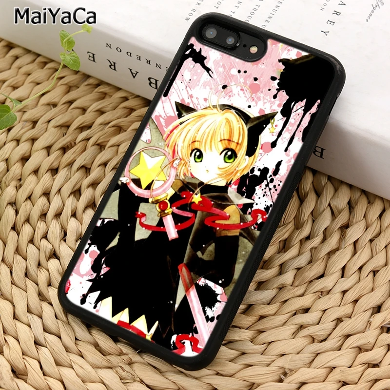 MaiYaCa Cardcaptor Sakura чехол для телефона iPhone X XR XS 11 12 13 Pro MAX 5 6 7 8 Plus Samsung Galaxy S8 S9 S10 |