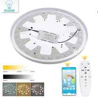 smart 2 4g ceiling chandelier led 5730 smd chip replacement light source surface with remote control for living room kitchen