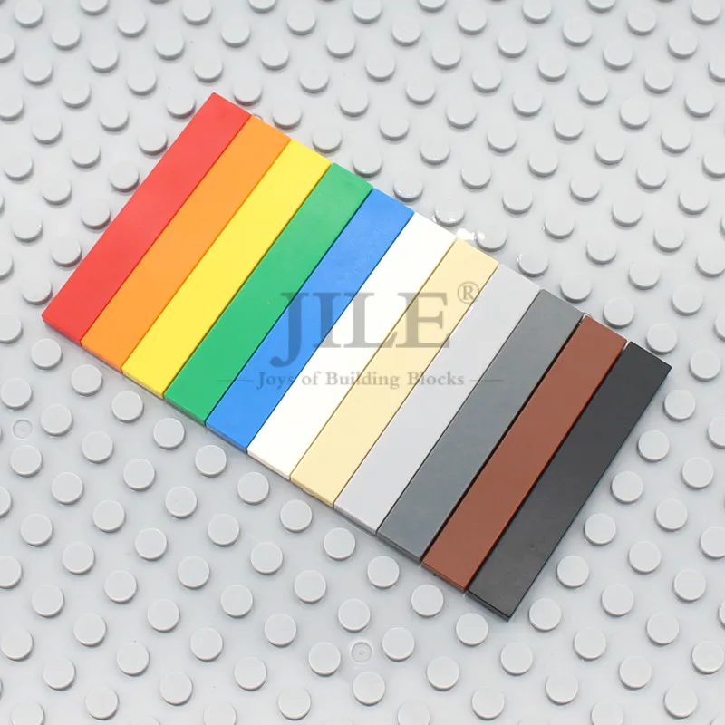 Moc Tiles 1x6 6636 Tablet DIY Creative Enlighten Classic Block Bricks Bulk Set Compatible with Assembles Particles | Игрушки и хобби
