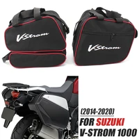 motorcycle travel bag inner trunk bags for suzuki v strom dl 1000 dl1000 dl 650 storage luggage bag dl 1050