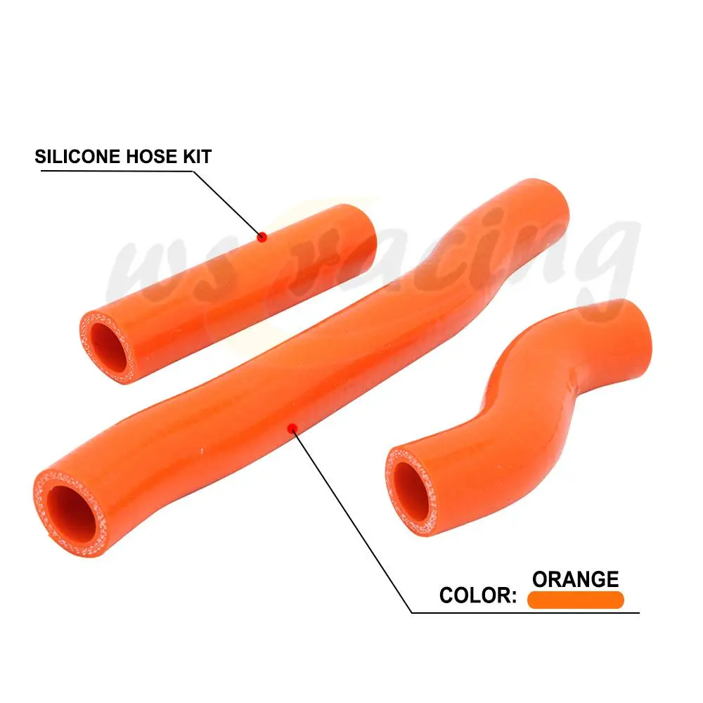 

Motorcycle Silicone Radiator Coolant Hose Water Pipe For KTM SX250 250SX SX 250 2017 2018