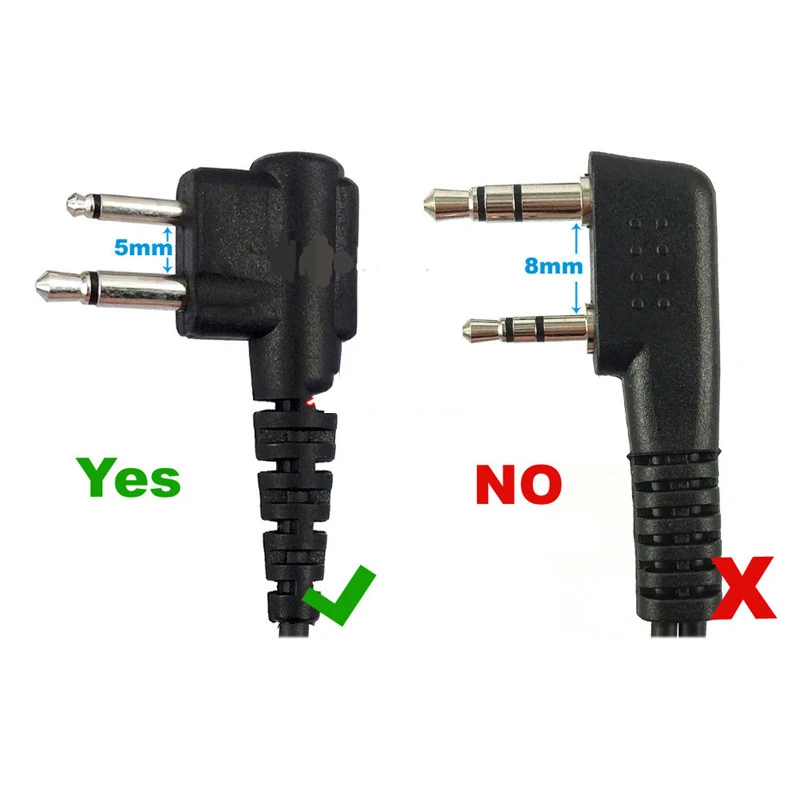 Иди и болтай Walkie Talkie “иди вывода адаптер для Baofeng BF-9700 UV-XR UV-5S UV5R-WP BF-R6 GT-3WP T-57 UV-9R м