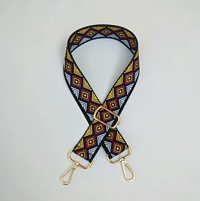 S HJKLNylon красочная женская сумка через плечо с ремешком для Кроссбоди Радужная сумка аксессуары ручка Сумочка Кошелек ремень сумка ремень бандолера - Цвет: S