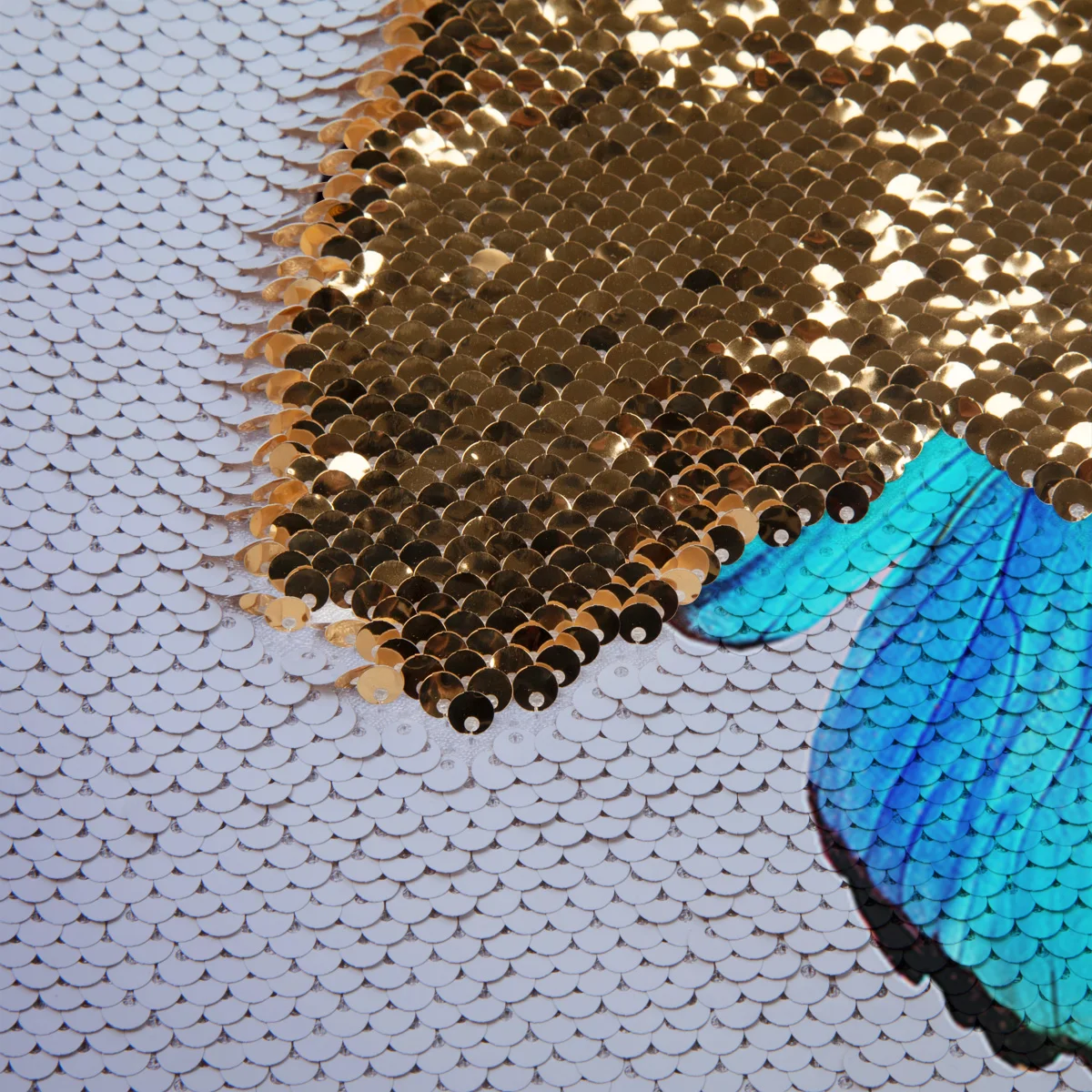 Сумка на плечо с изображением животных и синей бабочки женские сумки одно