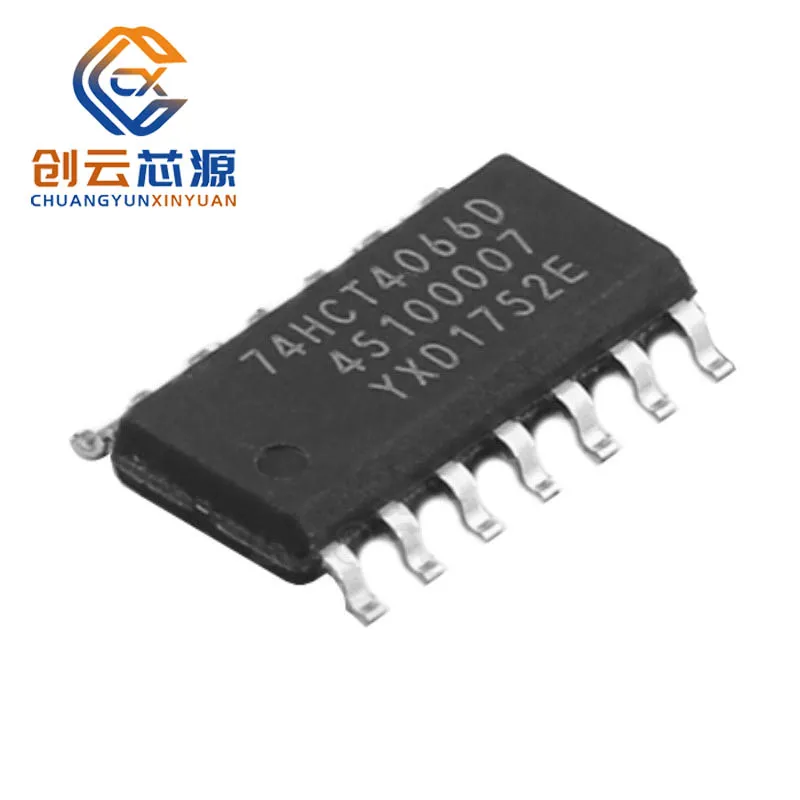 

10Pcs/Lot New Original 74HCT4066D SOIC-14 74HC 74HCT 74HCT4066 Arduino Nano Integrated Circuits