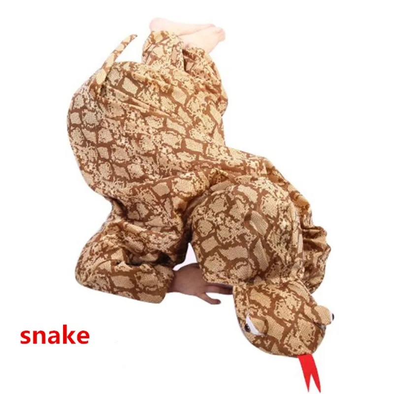 Костюмы на Хэллоуин для детей с рисунками животных С Рисунком Слона Ночная