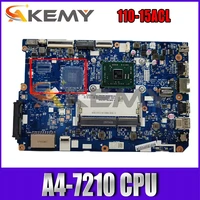 akemy cg521 nm a841 motherboard for lenovo 110 15acl laptop motherboard cpu a4 7210 ddr3 100 test work