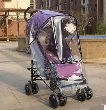 for buggy1 Аксессуары для колясок дождевик для колясок окно ПВХ коляски дождевик детская коляска зонтик автомобиль Ветровое стекло для коляски BA36 - Цвет: for buggy1