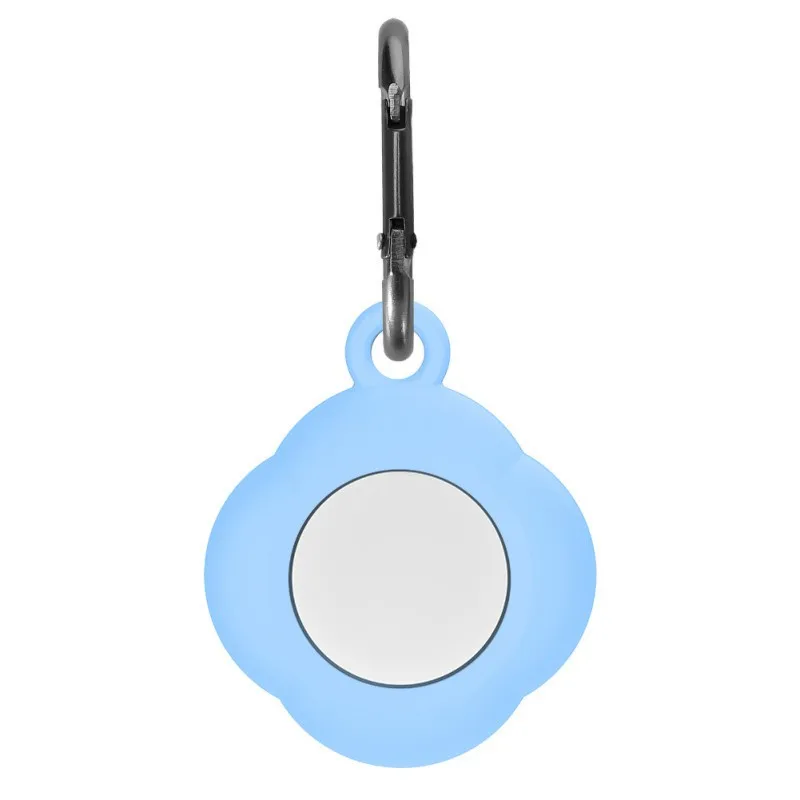 

Soft Silicone Tracker For Apple Airtags Tracker Locator Silicone Protective Cover Anti-lost Storage Silicone Protective Cover