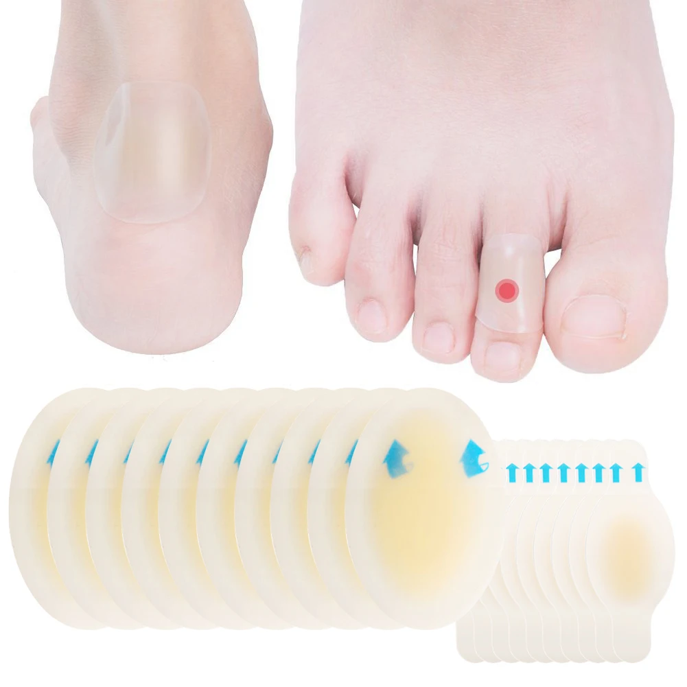 10 шт. ухаживает за кожей стоп кожи гидроколлоидная пластрырь на блистер патч