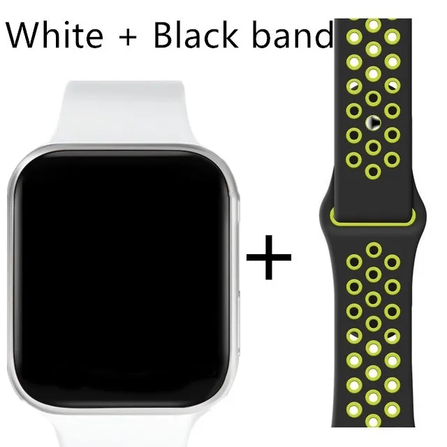 Белый Часы SmartWatch IWO 11, gps, Bluetooth, умные часы, 1:1, умные часы, 44 мм, пульсометр, кровяное давление IWO 8, 10, обновление для Apple, iOS, Android - Цвет: Белый