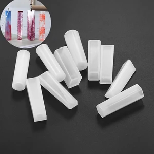 Форма для отливки подвесок из хрусталя, эпоксидная смола, смешанного размера, литые силиконовые формы для самостоятельного изготовления ювелирных изделий, принадлежности, аксессуары, 1 шт.