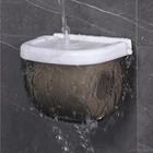 Настенный держатель для туалетной бумаги, водонепроницаемый толстый и прочный поднос, держатель рулона бумаги, двухслойный ящик для хранения, лоток My13 20