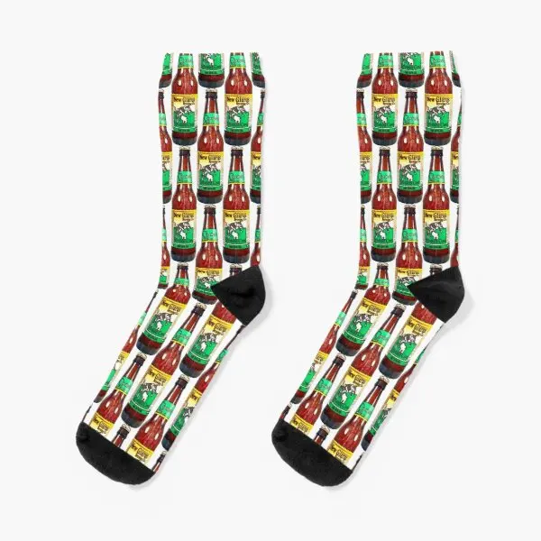 

Spotted Cow Bottles Crew Socks Ankle Best Women Mens Knee High Black