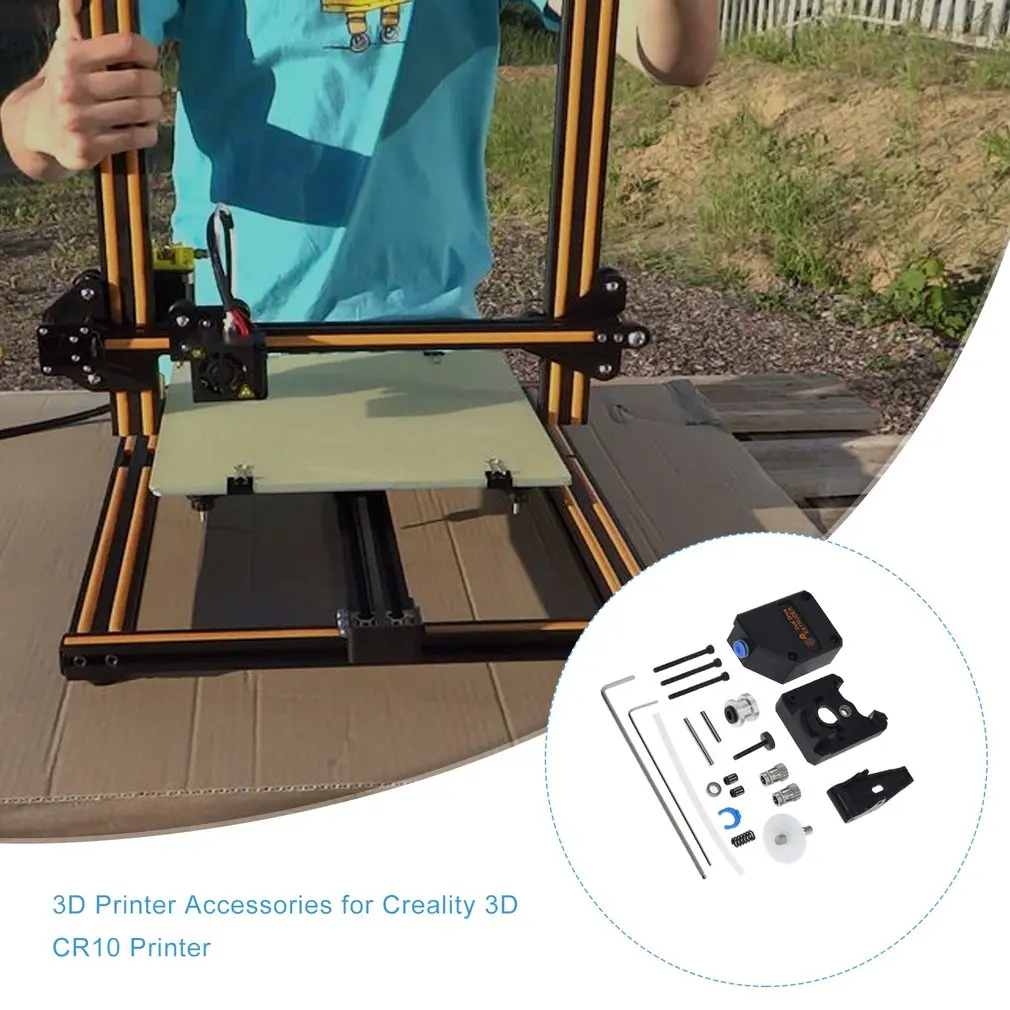 Экструдер клон двойной привод обновление Боуден экструдер для 1 75 мм нити 3D